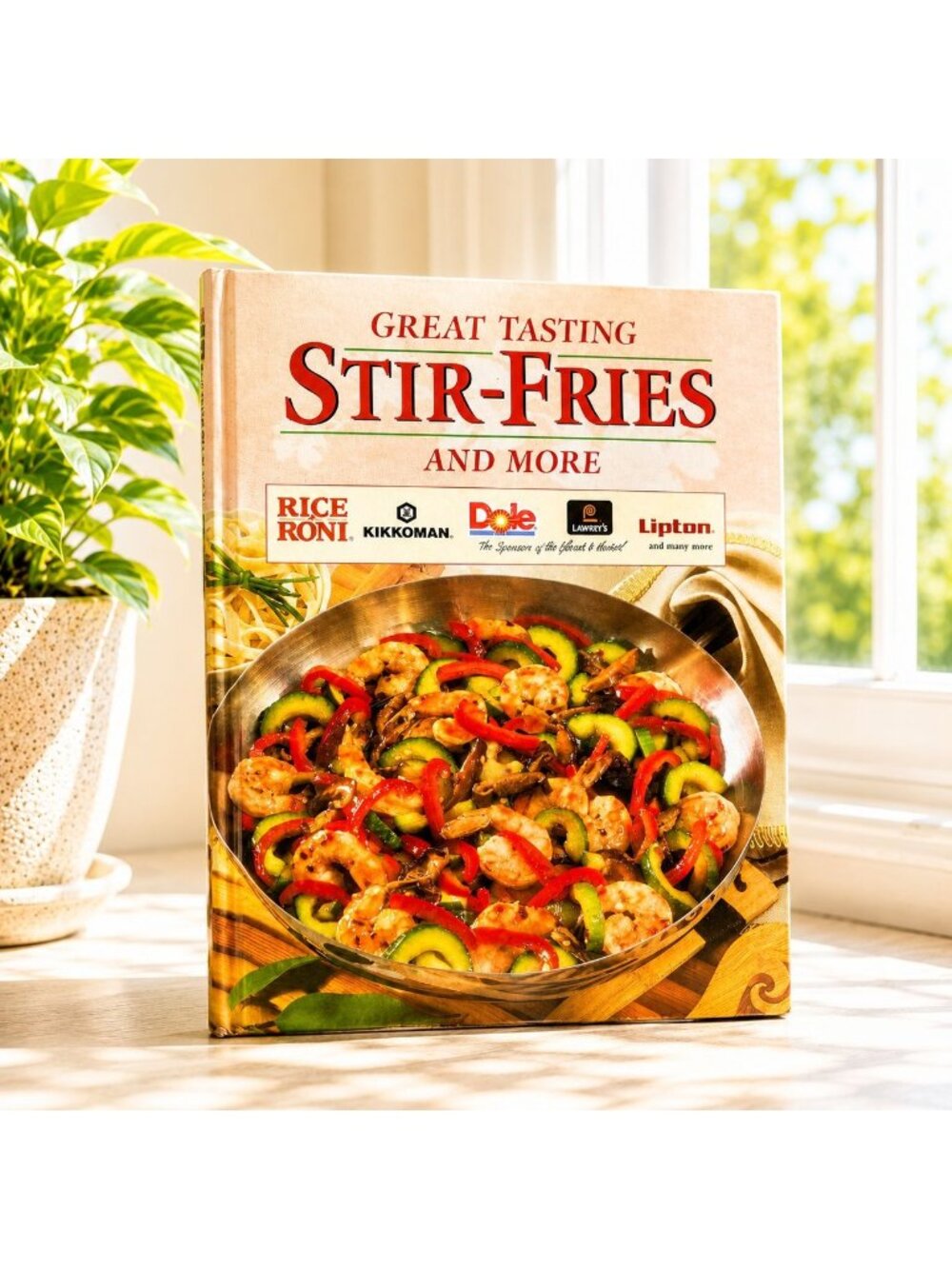 Great Tasting Stir-Fries & More Hardcover Cookbook 1996 Publications Internation